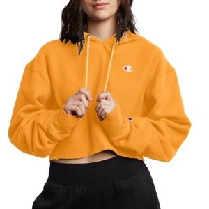 | Champion | Reverse Weave Cropped Cut-Off Hoodie. Size XS.